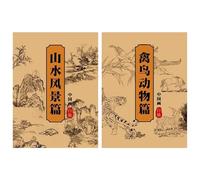 Chinese Painting Book | White Drawing Chinese Painting - Art Drawing Notebook for Artists Adults Teens