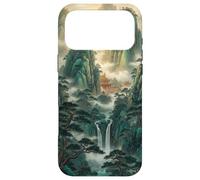 Chinese Palace Mountain Case for Zen Waterfall Landscape Case for iPhone 17 Pro Max