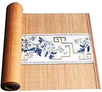 Chinese Pattern Table Runner, Washable Placemats, Tea Tablecloth, Tea Set Mat, For Daily Use On Kitchen Dining Table, Retro Desk Decor-30×250cm