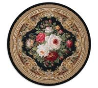 Chinese Patterns Puzzle 1000 Piece Flower Round Puzzle For Adults And Kids Challenge Toy Impossible Educational Games Home Decoration 1000pcs (67.5x67.5cm)