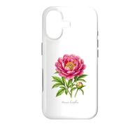 Chinese Peony plant illustration Paeonia lactiflora Case for iPhone 17