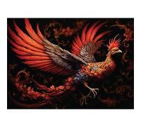 Chinese Phoenix Rice Paper, 29 x 40cm (1pc) - for Furniture Poster Craft Decoupage by CRAFT KREATIVELY