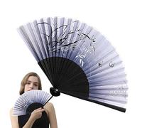 Chinese Portable Folding Fan, Antique Style Paper Folding Fan, Antique Paper Fan | Cosplay Meetings Classic Fans Decoration for Living Room Home Bedroom