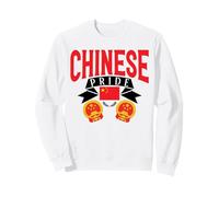 Chinese Pride Coat of Arms Flag for Men Women. Sweatshirt