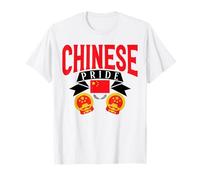 Chinese Pride Coat of Arms Flag for Men Women. T-Shirt