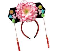 Chinese Princess Headbands Cosplay Party Headpiece For Historical Reenactment Traditional Costume Headwear Traditional Headpiece