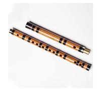Chinese Professional Bitter Bamboo Flute Refined Ancient Style Wind Instrument Professional Performance To Bamboo Flute (Color : A)