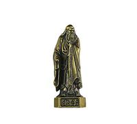 Chinese Pure Copper Bronze Statue Of Lao Tzu, Moral Tianzun Statue Of Lao Tzu, Home Decoration Ornaments