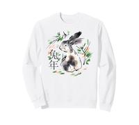 Chinese Rabbit New Year, the Cottage core Bunny Sweatshirt