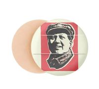 Chinese Red Education Middle-aged Propaganda Air Cushion Makeup Foundation Sponge Powder Puff