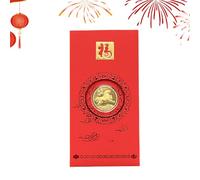 Chinese Red Envelope For Money - Year Of The Horse Commemorative Pack 2026 Versatile Size Adjustment Paper New Year Coin Boys Girls Adults Seniors Family Friends Celebration Inaugu