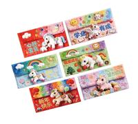Chinese Red Envelopes 2026, Auspicious Spring Festival Decorations - Year of The Horse Red Packets | for Kids Boys Girls Teens Teenagers Celebration