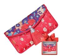Chinese Red Envelopes,Embroidered Packets,Fringe Gift Envelopes For Money - For Family Ceremonies Spring Festivals Corporate Events and