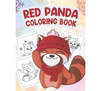 CHINESE RED PANDA BEAR COLORING BOOK FOR KIDS cute red panda coloring book