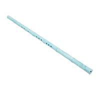 Chinese Resin Xiao Flute in Key of G with 8 Holes | Sturdy Drop-resistant Build, Polished Bore with Cushioned Rims, for Ensemble Play and Folk Songs