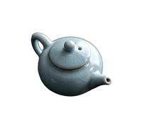 Chinese retro ceramic small teapot, household Ru kiln - antique pot 45ml