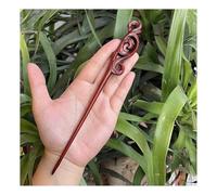 Chinese Retro Style Peach Wood Handmade Carved Hairpin Hollow Out Hair Stick Hairpin Women Hair Styling Tools(14)