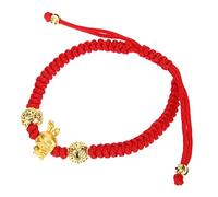 Chinese Rope Adjustable Braided Cord Bracelet Fortune Protection Fashion Accessory for Friendship and Family The Year Rabbit