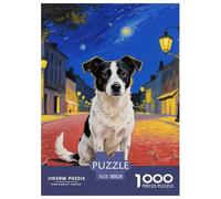 Chinese Rural Dog 1000 Piece Puzzle Beautiful Decoration Puzzle Pet Dog Gifts for Men38x26cm/1000pcs
