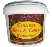 Chinese Salt And Chilli Pepper Seasoning, Red Chips Takeaway Salt - 1.7kg Bucket!