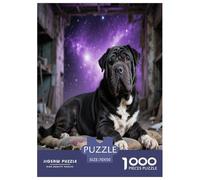 Chinese Shar-pei 1000 Piece Jigsaw Puzzles Fun Challenging Modern Pet Dog Classic Educational Games for The Whole Gifts Suitable for Children & People Aged 14+ 70x50cm/1000pcs