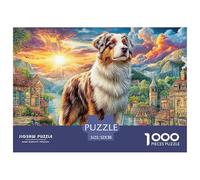 Chinese Shar-Pei on Ancient WallDaunting Jigsaw Puzzles for Adults An Assortment of 1000 Advanced, Impossible-Hard-Difficult Challenging Puzzle Educational Game Pieces - A Formidable And Rewarding