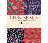 Chinese Silk Gift Wrapping Papers: 18 x 24 inch (45 x 61 cm) Wrapping Paper