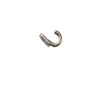 Chinese Small Single Hole zinc Alloy Coat Decorative Single Hook Extra Small mini Hook(B482-2-10pcs)