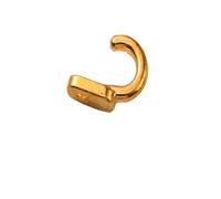 Chinese Small Single Hole zinc Alloy Coat Decorative Single Hook Extra Small mini Hook(B536-6-10pcs)