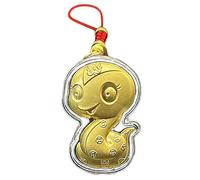 Chinese Snake Hanging Ornament - 2025 Year of The Snake Hanging Ornaments | Golden Snake Keychain, Festival Lucky Decorations, Snake Year Ornaments