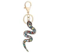 Chinese Snake Keychain 2025 Year Of The Snake Charm Lucky Snake Keyring 2025 Snake Keychain 2025 Snake Pendant Keychain 2025 Snake Charm Metal Snake Keychain For 2025 Year Of The