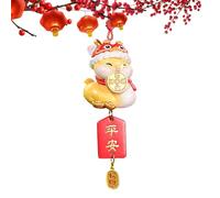 Chinese Snake Pendant, Year of Snake Decoration, Hanging Pendant for the New Year 2025, Chinese New Year Decorations, Home Decoration for Car Trees in the Workplace, Siehe Beschreibung, Resin, See