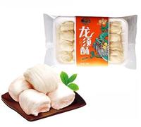 Chinese specialty dragon beard cake,traditional handmade dragon beard sugar,longxu sugar,dessert,maltose,delicious snacks,pastries,dim sum,Sweets Gifts (Osmanthus flavor,4bags)