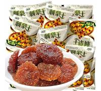 Chinese specialty dried autumn pear（118g/250g/500g） dried fruit preserves, sweet and sour fresh leisure snacks, dried fruit, dried autumn pear, delicious snack gifts (118g)