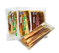 Chinese Specialty Fresh Bamboo Shoots Casual Food Ready To Eat Crispy Bamboo Shoots, Hand Peeled Bamboo Shoots 230g Snack Gift Pack, Spicy Strips Snacks, Pickled (Combination of two flavors,1 pack)