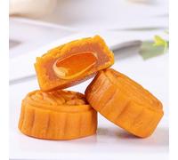 Chinese specialty fruit mooncakes, instant chocolate pastry, Little cookie, Mid Autumn mooncakes gifts pack, matcha cookies, sweet candy, soft cakes, Dim sum, breakfast bread (Milk,6 packs)