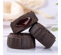 Chinese specialty fruit mooncakes, instant chocolate pastry, Little cookie, Mid Autumn mooncakes gifts pack, matcha cookies, sweet candy, soft cakes, Dim sum, breakfast bread (Chocolate,30 packs)