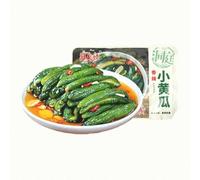 Chinese specialty spicy golden needle mushroom 5 packs, ready to eat when opened, spicy snacks, vegan, snack food, delicious snacks, nostalgic snacks, (Spicy Cucumber,100packs)