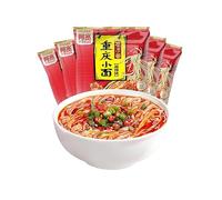 Chinese Spicy Soup Small Noodle,instant Wide Noodle Soup,95/bag,savory and Umami,ready-to-eat Ramen Noodles Soup,Healthy and Nutritious Convenient Food Replacement Noodle,casual Snack Gift Pack (2bag)
