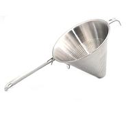 Chinese Stainless Steel Kitchen Strainer Deep Conical Sauce Filter Strainer Strainer Stainless Steel Professional Use Restaurant (Diameter 17 cm)