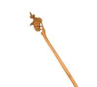 Chinese Style Ancient Style Black Sandalwood Hairpin Women's High-end Headwear