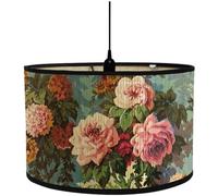Chinese Style Bamboo Lampshade Table Lamp - Foldable, Printed, Wall Mountable for Home Decoration
