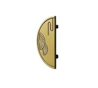 Chinese Style Cabinet Door Pulls Antique Brass Color Zinc Alloy Furniture Drawer Handle Creative Retro Metal(Style 2)