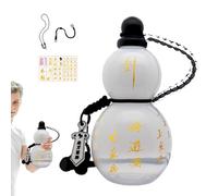 Chinese Style Design Bottle Portable Outdoor Bottle Large Capacity Water Bottle Classic Design Bottle Traditional Style Gourd Shaped Bottle Simple Drinking Water Bottle Travel Water Bottle