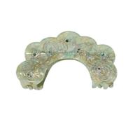 Chinese Style Dragon Pattern Hair Claw Classical Retro Style Acetate Shark Clips legant Geometric Hair Catch Antique Style Grab Clip(Light Green)
