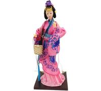 Chinese Style Figure, Four Ancient Beauty Statue for Home Decor Compact Ornament for Bookshelves Desks Windowsills Decor