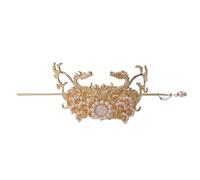 Chinese Style Hair Stick,Vintage Hair Chopsticks,Chinese Hanfu Hair Accessories For Women Vintage Pearls Wedding Hairpins Bridal Hair Sticks Retro Bridal Headwear
