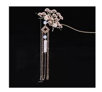 Chinese Style Hair Stick,Vintage Hair Chopsticks,Chinese Traditional Classical Flower Pearls Tassel Hair Pin Female Headwear