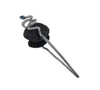 Chinese Style Hair Sticks Vintage Chopstick Hairpins Women Hair Clip Pin Headwear Wedding Headdress Jewelry Accessories(Black 03)