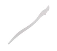 Chinese Style Imitation White Jade Hair Stick, Simple Vintage Hair Fork Headdress